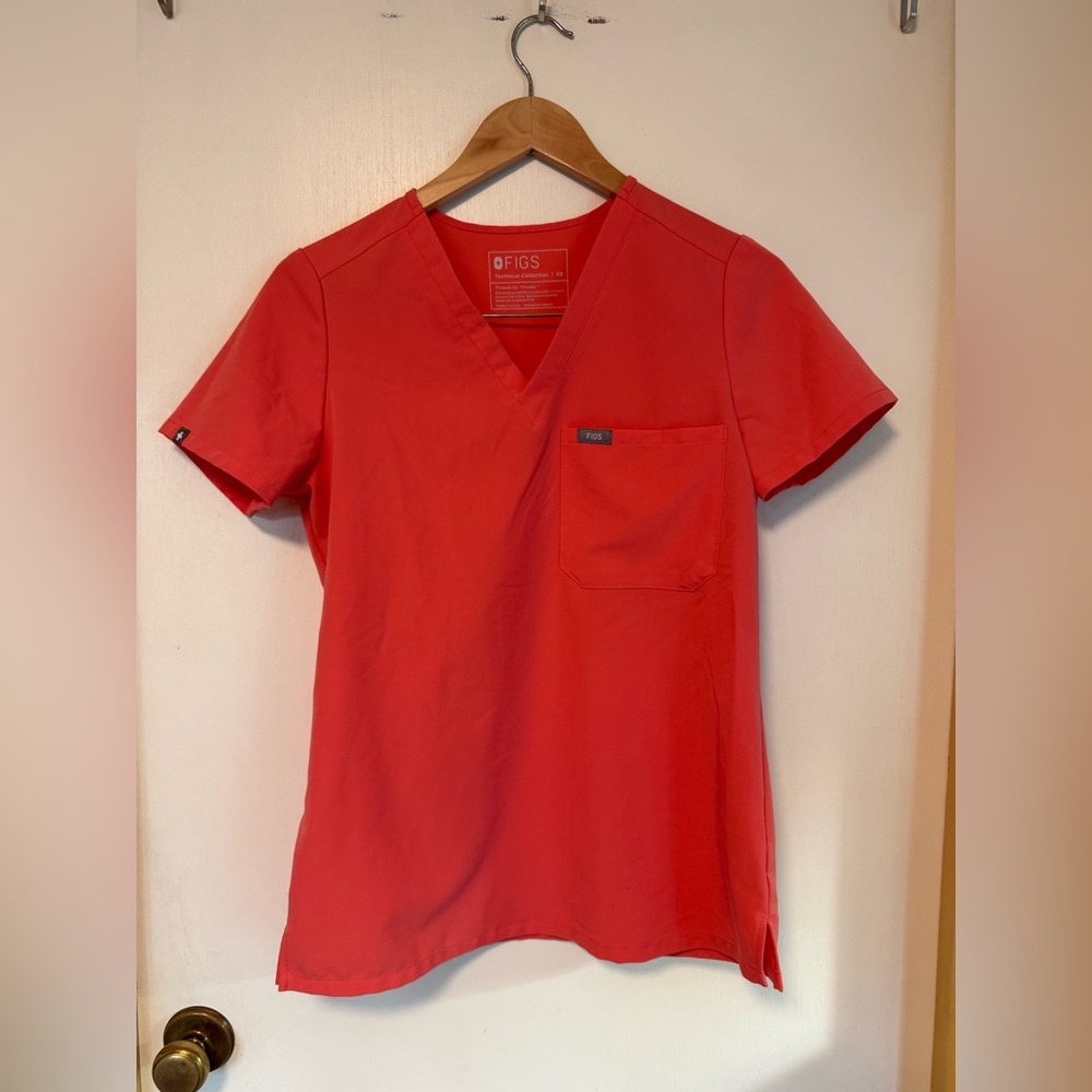 Hot Coral 1 pocket Catarina- XS - Picture 3 of 9